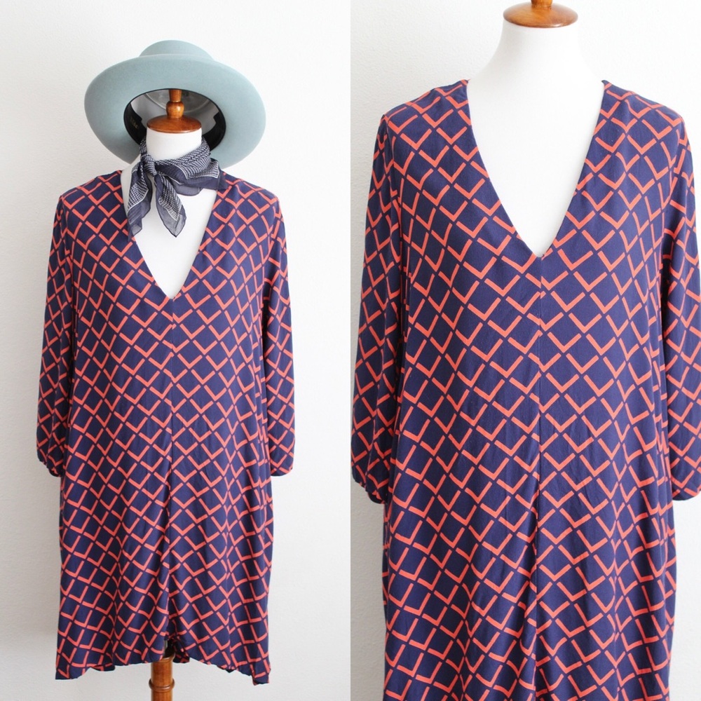 ‼️SALE‼️ H&M Trend printed tunic dress